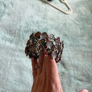 Jeweled coffee bracelet Excellent condition